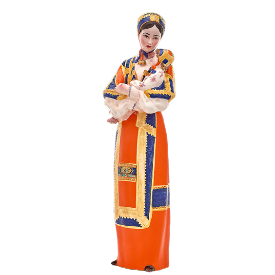 Statuina Bai in Bono’ra in Ceramica ST.DESULO49 - ST.DESULO49